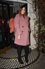 AMBER LE BON at Chez Moi Christmas Special in London 12/19/2017