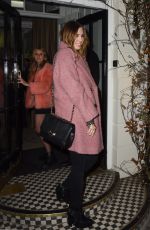 AMBER LE BON at Chez Moi Christmas Special in London 12/19/2017