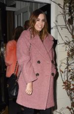 AMBER LE BON at Chez Moi Christmas Special in London 12/19/2017