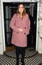 AMBER LE BON at Chez Moi Christmas Special in London 12/19/2017