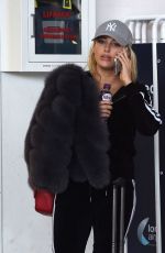 AMBER TURNER at Heathrow Airport in London 12/142017