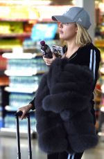 AMBER TURNER at Heathrow Airport in London 12/142017