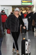 AMBER TURNER at Heathrow Airport in London 12/142017