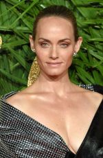 AMBER VALLETTA at British Fashion Awards 2017 in London 12/04/2017