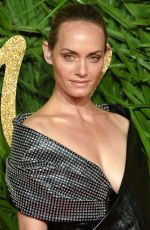 AMBER VALLETTA at British Fashion Awards 2017 in London 12/04/2017