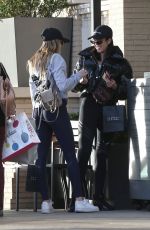 AMELIA and DELILAH HAMLIN Shopping at Barney