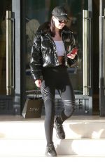 AMELIA HAMLIN Out Shopping in Beverly Hills 12/18/2017