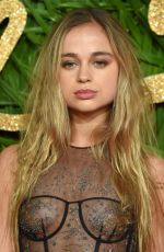AMELIA WINDSOR at British Fashion Awards 2017 in London 12/04/2017