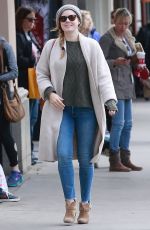 AMY ADAMS Out Shopping in Beverly Hills 12/23/2017