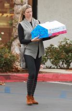 AMY SMART Out and About in Westlake Village 12/20/2017
