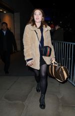 ANGELA SCANLON Leaves The One Show in London 12/19/2017