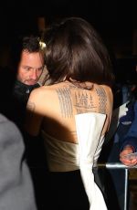 ANGELINA JOLIE Leaves Cipriani Wall St. in New York 12/15/2017