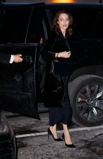 ANGELINA JOLIE Out and About in New York 12/14/2017