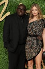 ANNA EWERS at British Fashion Awards 2017 in London 12/04/2017