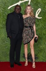 ANNA EWERS at British Fashion Awards 2017 in London 12/04/2017