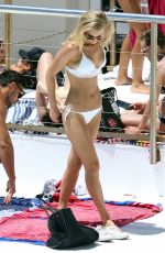 ANNA HEINRICH and Tim Robards at Bondi Beach in Sydney 12/27/2017