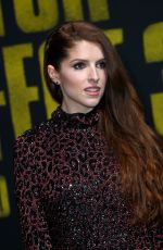 ANNA KENDRICK at Pitch Perfect 3 Premiere in Los Angeles 12/12/2017