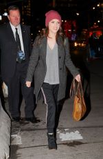 ANNA KENDRICK Leaves NBC Studios in New York 12/18/2017