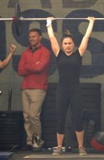 ANNA PAQUIN at a Gym in Los Angeles 12/22/2017