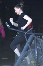 ANNA PAQUIN at a Gym in Los Angeles 12/22/2017