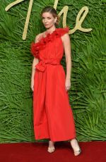 ANNABELLE WALLIS at British Fashion Awards 2017 in London 12/04/2017
