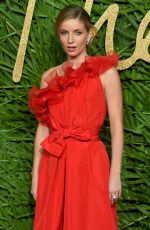 ANNABELLE WALLIS at British Fashion Awards 2017 in London 12/04/2017