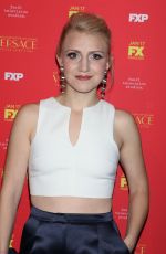 ANNALEIGH ASHFORD at The Assassination of Gianni Versace: American Crime Story Premiere in New York 12/11/2017