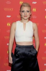 ANNALEIGH ASHFORD at The Assassination of Gianni Versace: American Crime Story Premiere in New York 12/11/2017