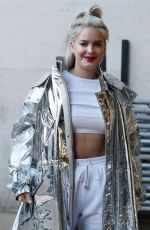 ANNE MARIE Arrives at BBC Radio 1 Studios 12/12/2017