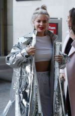 ANNE MARIE Arrives at BBC Radio 1 Studios 12/12/2017