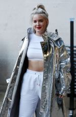 ANNE MARIE Arrives at BBC Radio 1 Studios 12/12/2017