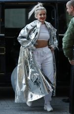 ANNE MARIE Arrives at BBC Radio 1 Studios 12/12/2017
