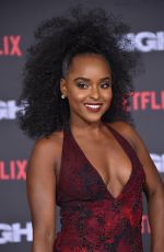 ANTOINETTE ROBINSON at Bright Premiere in Los Angeles 12/13/2017