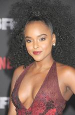 ANTOINETTE ROBINSON at Bright Premiere in Los Angeles 12/13/2017