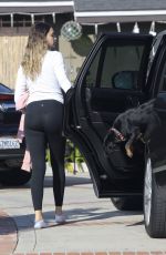 APRIL LOVE GEARY Out and About in Los Angeles 12/27/2017