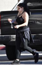 ARIEL WINTER Leaves a Gym in Los Angeles 12/28/2017