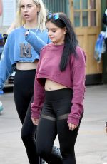 ARIEL WINTER Out for Ice Cream at Disneyland in Anaheim 12/09/2017