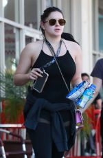ARIEL WINTER Out for Snack After Workout in Los Angeles 12/28/2017