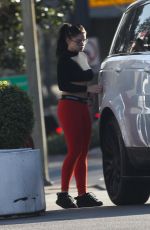 ARIEL WINTER Shopping at Nordstrom in Los Angeles 12/04/2017