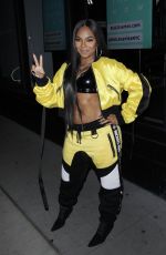 ASHANTI Arrives at AOL Build Series in New York 11/30/2017