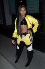ASHANTI Arrives at AOL Build Series in New York 11/30/2017
