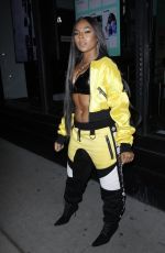 ASHANTI Arrives at AOL Build Series in New York 11/30/2017