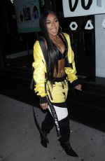 ASHANTI Arrives at AOL Build Series in New York 11/30/2017