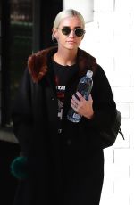 ASHLEE SIMPSON Arrives Tracy Anderson Gym in Studio City 12/04/2017