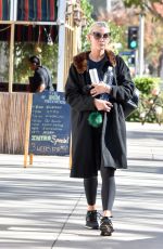 ASHLEE SIMPSON Out and About in Los Angeles 12/11/2017