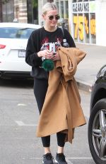 ASHLEE SIMPSON Out in Los Angeles 12/20/2017