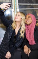 ASHLEY BENSON at Prive Revaux Fan Meet & Greet in New York 12/02/2017