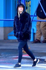 ASHLEY BENSON Heading to a Gym in New York 12/11/2017