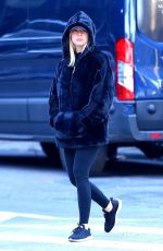 ASHLEY BENSON Heading to a Gym in New York 12/11/2017