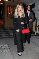 ASHLEY BENSON Leaves Her Hotel in New York 12/06/2017